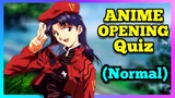 ANIME OPENING QUIZ | NORMAL | ADIVINA EL OPENING