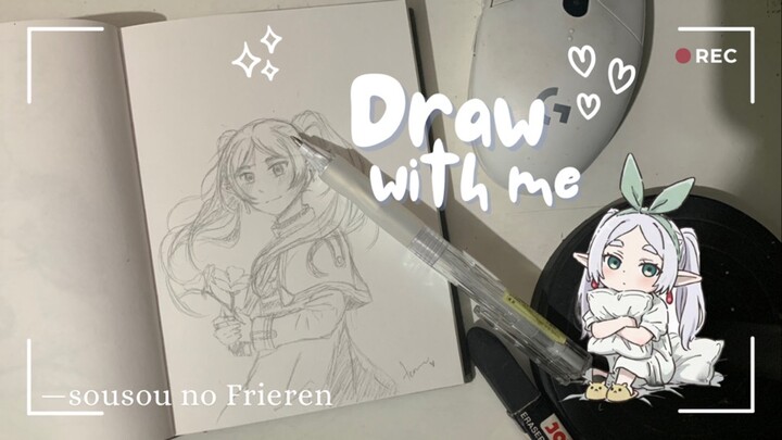 DRAW FRIEREN WITH ME
