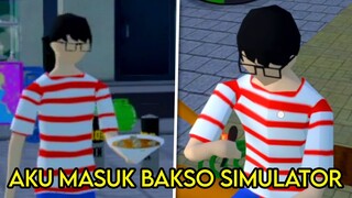 AKU BENERAN MASUK KE GAME BAKSO SIMULATOR!! #24