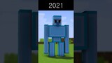Evolution of Merge Iron Golem - Minecraft Animation