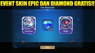 EVENT DIAMOND DAN SKIN GRATIS DARI APLIKASI HAGO!! SEMUA PERMANEN TINGGAL MAINKAN GAMENYA!!