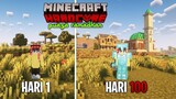 100 Hari di Minecraft Hardcore Full Puasa