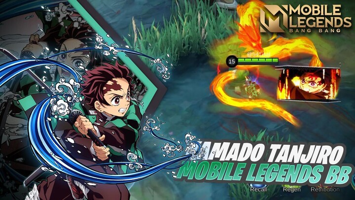 Skin Terbaru - Tanjiro, Pembantai Iblis [DEMON SLAYER X MLBB]