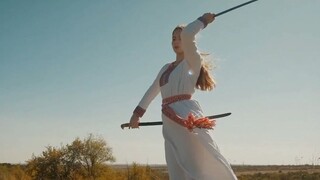 Cossacks Nga | Khiêu vũ dao Chasik 14 tuổi, đẹp, uyển chuyển, mọi khung hình đều có thể có trên màn 