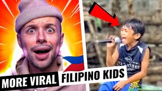 KARAOKE makes Ordinary FILIPINO Kids go VIRAL | HONEST REACTION