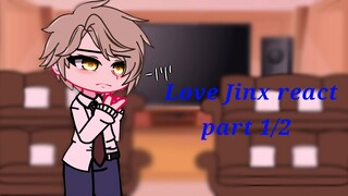 Love jinx + (other side characters) react || BL manhwa || gacha club || read desc ||