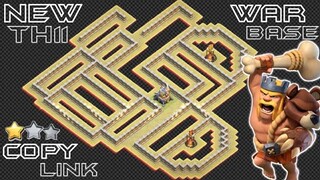 NEW TH11 WAR BASE + REPLAY PROOF | ANTI E-DRAG / HYBRID / ZAP DRAGON / MASS HOGS | CLASH OF CLANS