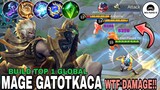 Literally Mage Gatotkaca - Mid Lane Solo Rank Gameplay | Top Global Gatotkaca Build ~ MLBB