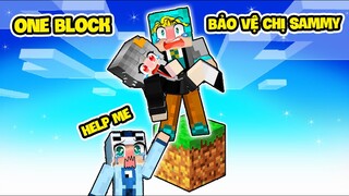 YABUN THỬ THÁCH 24 GIỜ SINH TỒN 1 BLOCK CÙNG SAMMY VÀ MÈO BÉO TRONG MINECRAFT SAMMY HƯỚNG DẪN YABUN