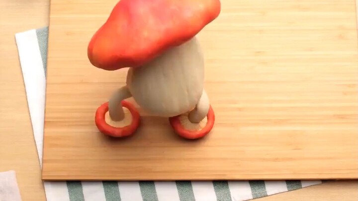 Cara memasak jamur berjalan untuk nasi labirin