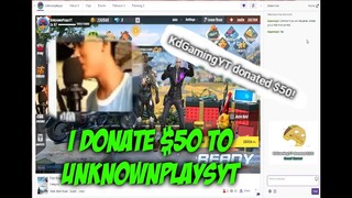 I DONATE $50 TO UnknownPlaysYT [TAGALOG]