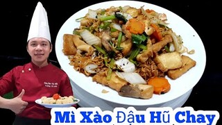 Cách làm Mì Xào Đậu Hũ chay | chưa bao giờ dễ đến thế