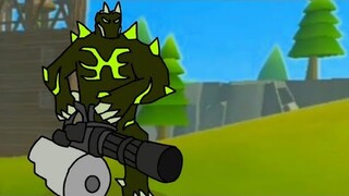 One word. Minigun ¦ Rocket Royale