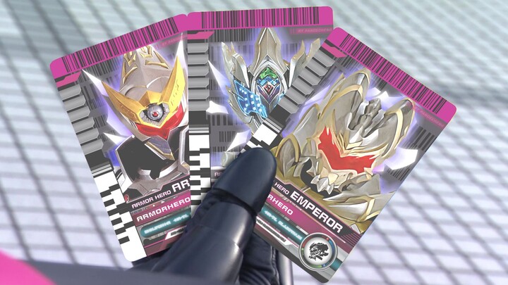 Is this the world of armored warriors? Kamen Rider Decade Homemade Card Armor Warrior Series