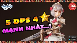 Genshin Impact || TOP 5 NHÂN VẬT DPS - SÁT THƯƠNG CHỦ LỰC 4 SAO MẠNH NHẤT...! || Thư Viện Game