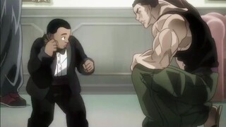 一个三岁的小屁孩居然敢对范马勇次郎拳打脚踢，勇次郎奖励他一个脑瓜蹦！