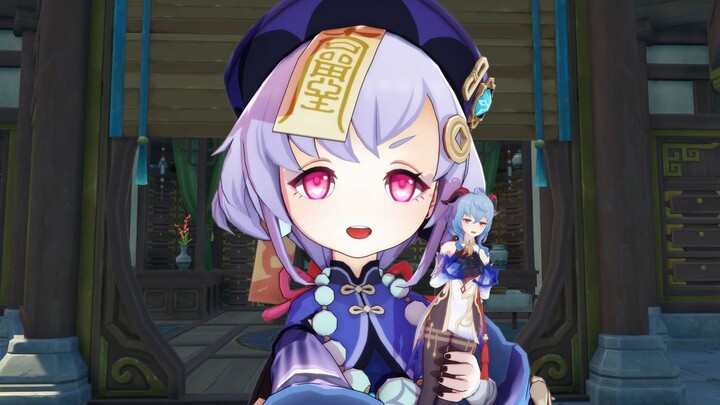 [ Genshin Impact ] Hey! It's three o'clock! Drink coconut milk first!