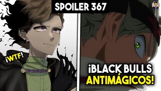 BLACK CLOVER 367 SPOILER | ¡El PODER de la SHUKUMA: ASTA le PROPORCIONA ANTIMAGIA a los BLACK BULLS!