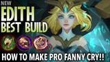 Edith is Truly Incredible!! Edith Gameplay and Best Build - Edith & Phylax - MLBB