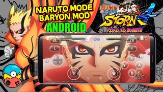 NARUTO BARYON MOD NARUTO STORM 4 HP ANDROID OFFLINE EGG NS