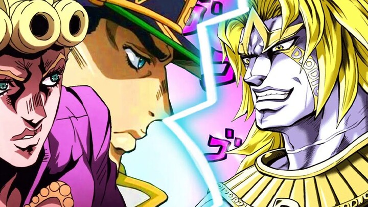 jojo | 承太郎&乔鲁诺  VS 迪奥「超越天堂」