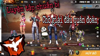 [WAG Dark Free Fire] Team WAG Luyện Tập Giải Đấu Quân Đoàn