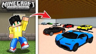 Nanalo Ako sa LOTTO ng SUPER Daming BUGATTI sa UWU CITY sa Minecraft PE