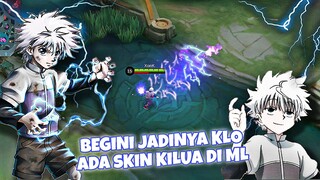 Begini Jadinya Kalau Ada Skin "Killua Zoldyck" di Mobile Legend ⚡😱