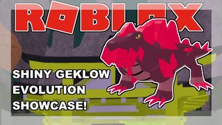 SHINY GEKLOW'S EVOLUTION SHOWCASE! (UNOFFICIAL HOW TO GET THUNDERFRUIT!) | Roblox Loomian Legacy