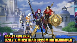 Lesly & Minsithar Upcoming Revamped | Harley Part 3 Skin | MLBB