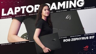 REKOMENDASI LAPTOP GAMING TERBAIK! THE NEW ROG ZEPHYRUS S17 WITH ANISA RAHIM