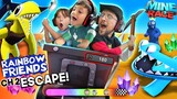 Rainbow Friends: Mine Race Escape NEW Roblox Game (FGTeeV Challenge)