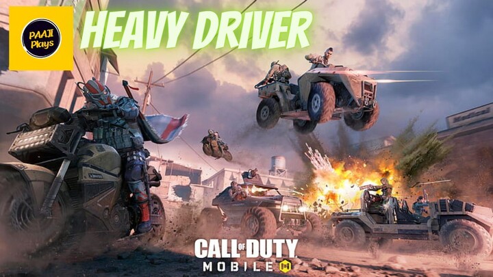 Heavy driver in Codm#callofduty #shorts #short