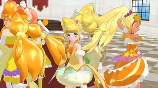 【MMDプリキュア】キュアスパークル＆キュアソレイユ＆キュアエトワール＆キュアカスタード＆キュアトゥインクルでgirls