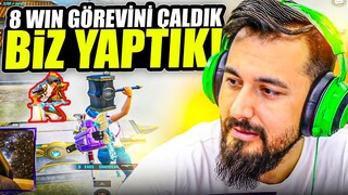 8 WİN GÖREVİNİ ÇALDIK BİZ YAPTIK | PUBG MOBILE