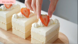 Thư giãn cùng món Nhật : Cotton soft sponge cake 5 #videonauan