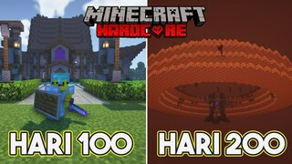 200 HARI DI MINECRAFT HARDCORE DAN INI YANG TERJADI