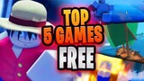 TOP 5 FREE Upcoming ROBLOX GAMES Of 2022!!!