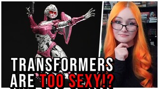 Transformers Are TOO SEXY!? G1 Arcee Attacked By Tourists Over Feminine Design