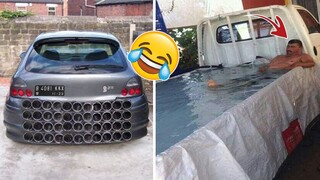 NGAKAK !!! 35 Modifikasi Mobil Yang Buat Kamu Geleng-Geleng Kepala