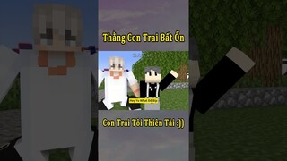 Thế Giới Minecraft Bất Ổn Nhưng Con Nhà Người Ta Là Thiên Tài 🤣 #shorts