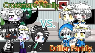 //Crossmare Family Vs. Driller Family// ~A Gacha Life Undertale Skit~