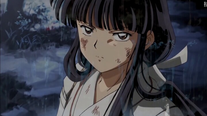 "InuYasha & Kikyo" "Once the red rope of destiny is connected, it will never be untied"