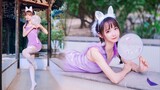 Bunny rất dễ thương khi ăn thỏ với nhau! 【Cung điện Quang Sơn】 【Lá tím】