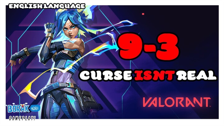 9-3 Curse AINT REAL! (Valorant silver rank Gameplay)