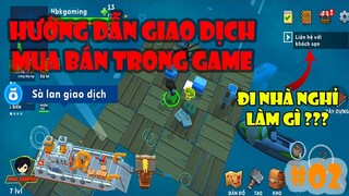 Mở Khóa Sà Lan Giao Dịch Vật Phẩm Mới Và Khám Phá Trang Trại Cao Su - Grand Survival:Raft Adventure