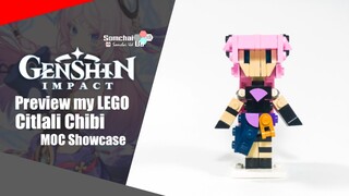 Preview my LEGO Genshin Impact Citlali Chibi | Somchai Ud