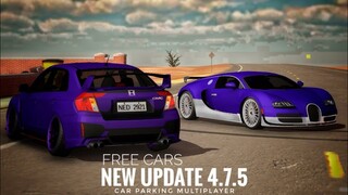 REQUESTED CARS FOR FREE IN CAR PARKING MULTIPLAYER