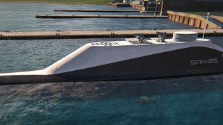 Modern Warships: SMX-25 submarine in action.