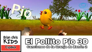 El Pollito Pío 3D - Canciones de la Granja de Zenón 2